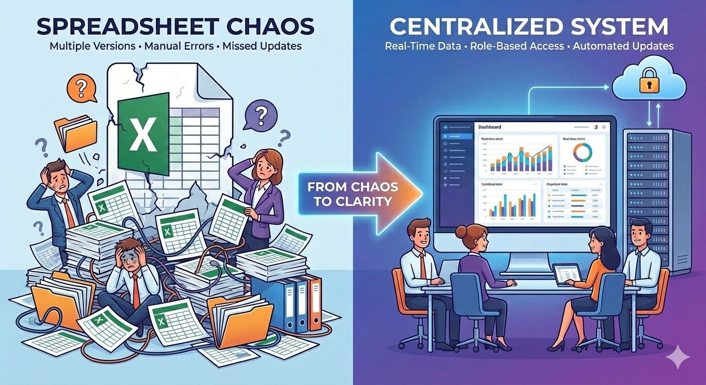 Break Free from Spreadsheet Chaos: Simplifying Data Management for MSMEs
