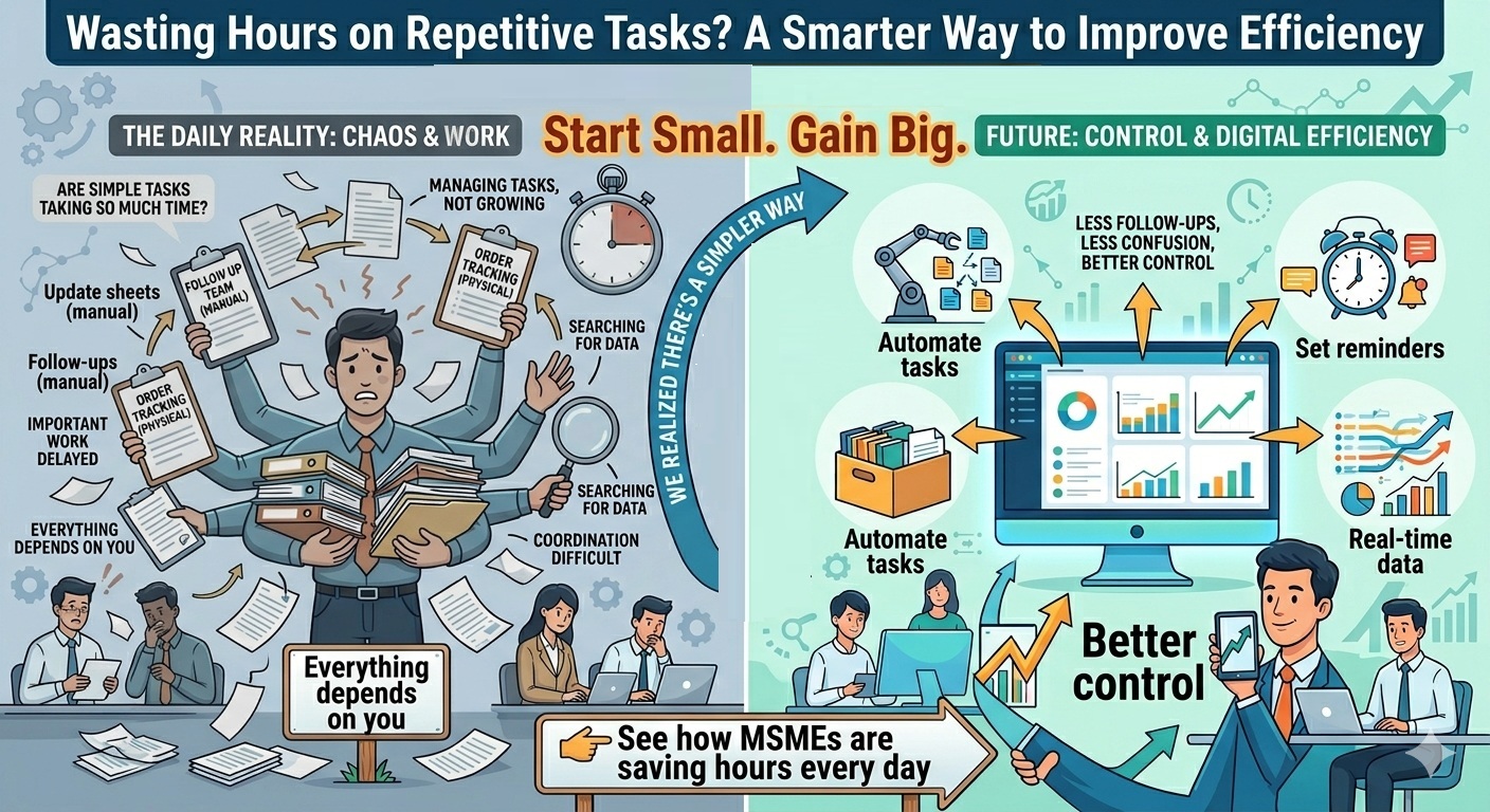 Wasting Hours on Repetitive Tasks? A Smarter Way to Improve Efficiency