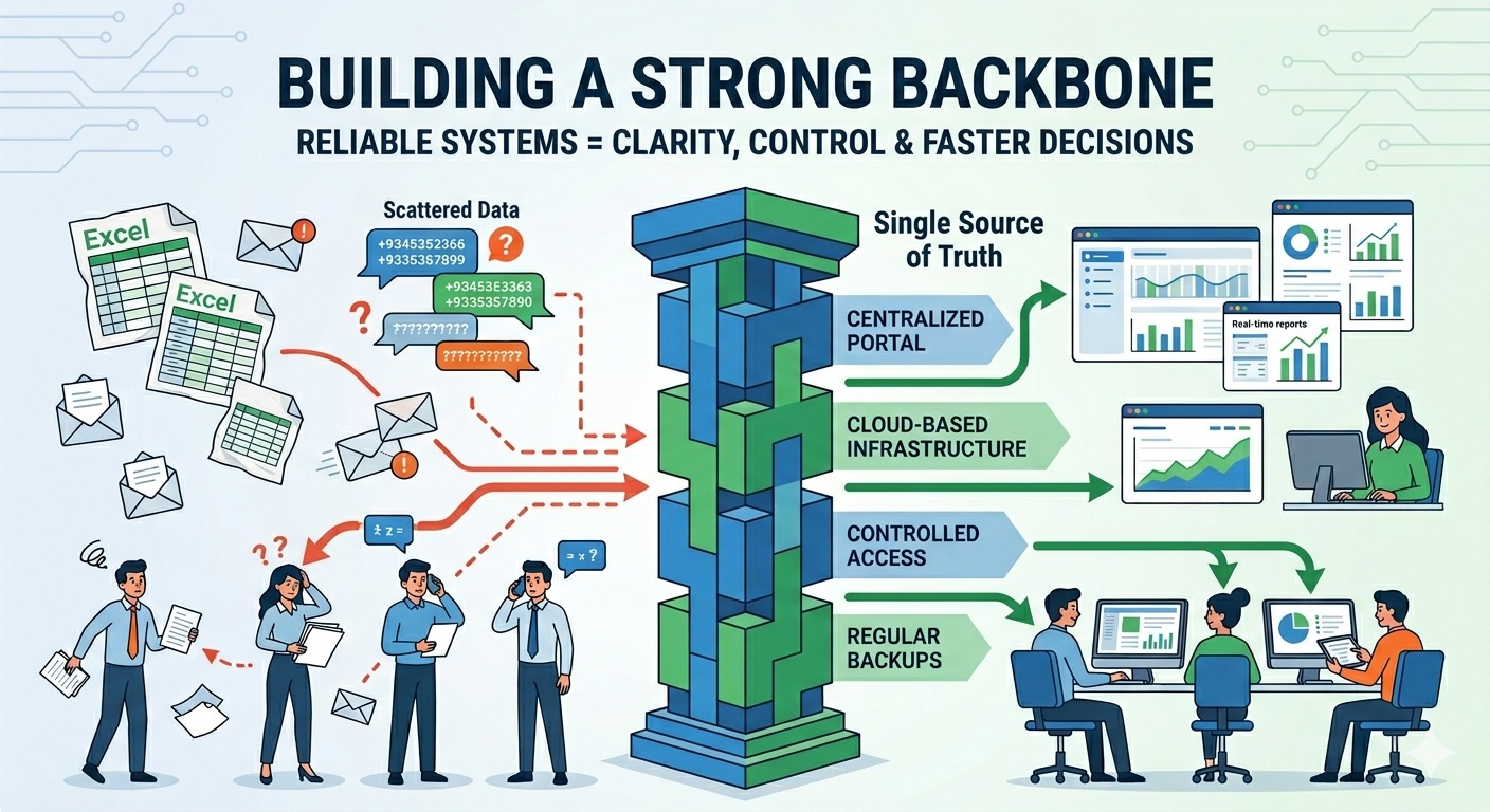 Building a Strong Backbone: Why Reliable Systems Matter for Your Business